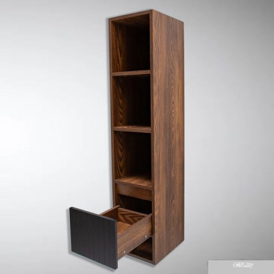 Акваль Шкаф-полупенал для ванной Нова НОВА.02.23.07.N