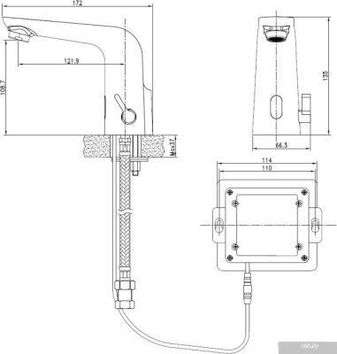 Cersanit Sense A63106