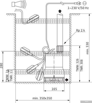 Насос Wilo Drain TMW32/11HD