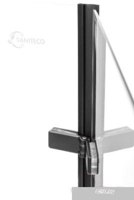 Стеклянная шторка для ванны Saniteco SN-915-100 (прозрачное стекло)