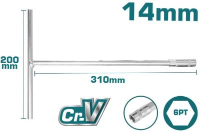 Ключ торцевой Total THTSW1406