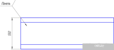 Ванна 1Марка Aura 150x105 (правая)