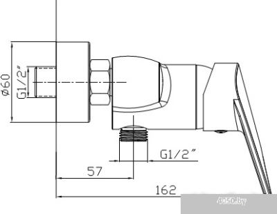 Смеситель Armatura Topaz 4016-010-00