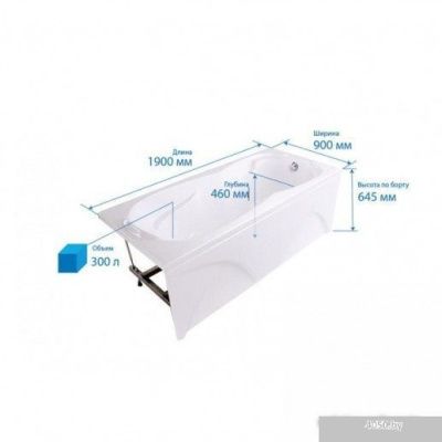 Triton Персей 190x90 Стандарт Flat (с гидромассажем)
