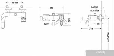 Смеситель Bravat F674108C-01