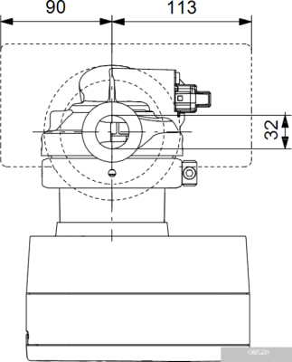 Насос Grundfos Magna3 32-80