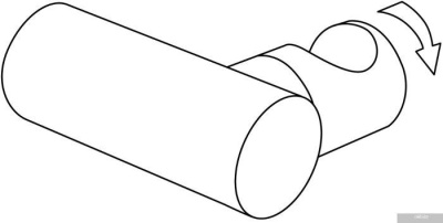 Deante Round Bianco ANR_A21U