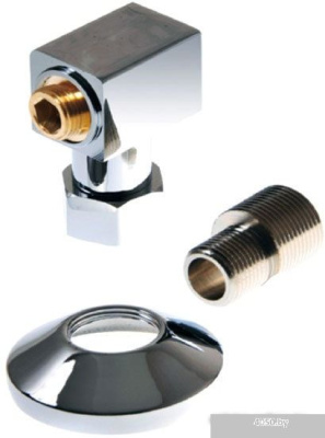 Ростела Угловой неперекрывной 3/4x1/2 г/ш 758SCH0504 (хром)