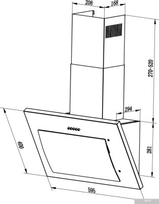 LEX Mika 600 GS (слоновая кость)