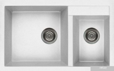 Кухонная мойка Elleci Quadra 440 Bianco G68