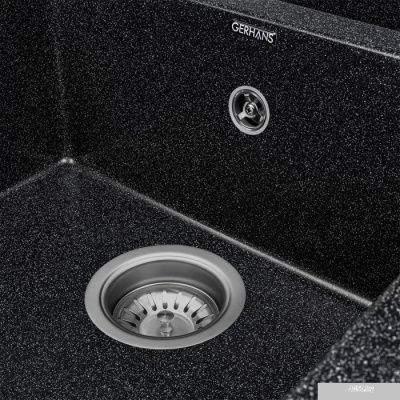 Кухонная мойка Gerhans C10 (черный)