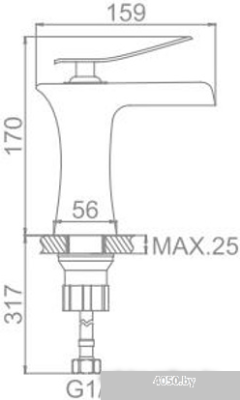 Ledeme L1055W-23 (белый/хром)