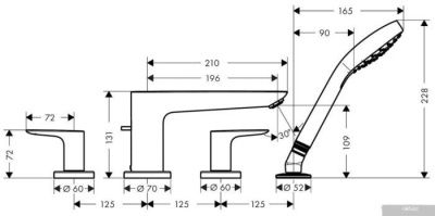 Hansgrohe Talis E 71733670