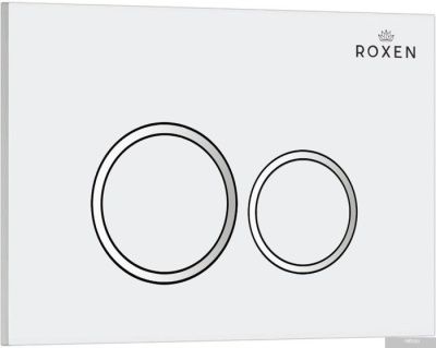 Roxen Antares в комплекте с инсталляцией StounFix Slim 6 в 1 501501 (кнопка: белый глянец)