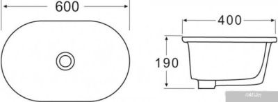Умывальник BelBagno BB1004