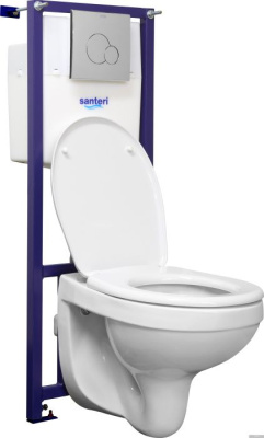 Унитаз Santeri Альфа Комфорт 1.3816.4.S00.00B.0