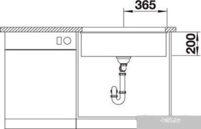 Кухонная мойка Blanco Etagon 700-U (серый беж)