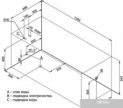 Ванна Aquanet Nord 140x70