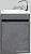 BelBagno Тумба под умывальник Pietra Mini-400-1A-SO-SCM-R (правый,stucco)