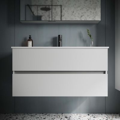 Sancos Тумба под умывальник Urban UR100W (белый глянец)
