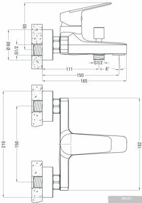 Смеситель Deante Jasmin BGJ 010M