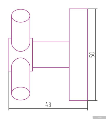 Сунержа Виктория настенная (L 50) 032-3007-0000