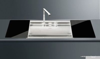 Кухонная мойка Smeg VQMX79N2