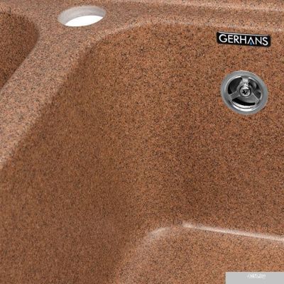 Кухонная мойка Gerhans C02 (терракотовый)