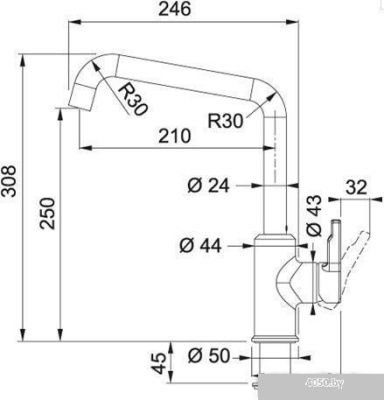 Franke Urban 115.0627.524 (черный матовый)