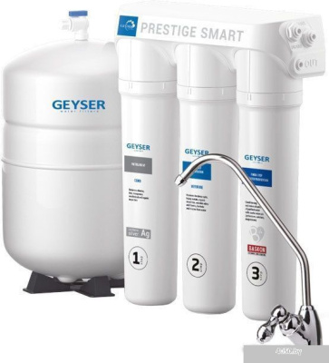 Система обратного осмоса Гейзер Престиж Смарт обратный осмос (бак 12 л)