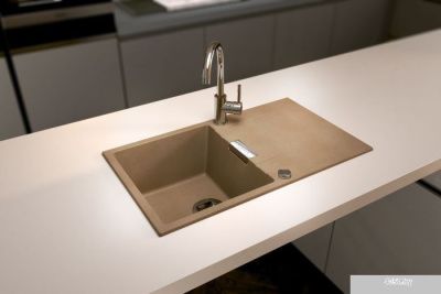 Кухонная мойка Tolero Loft TL-750 (бежевый)