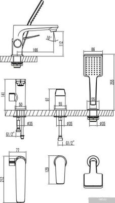 Lemark Bronx LM3745BL