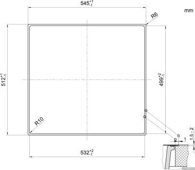 Кухонная мойка Blanco Subline 500-IF/A SteelFrame (антрацит) 524111