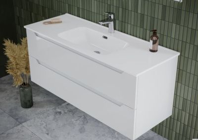 Sancos Тумба под умывальник Norma 2.0 NR2.0100W (белый глянец)