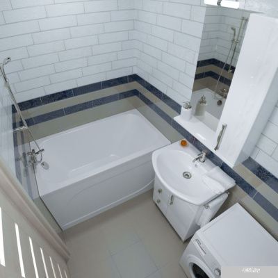 Ванна Triton Стандарт 120x70 (с ножками)