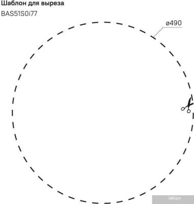 Кухонная мойка IDDIS Basic BAS51S0i77