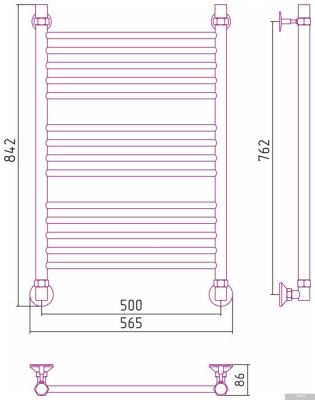 Стилье Аксиома-10 800х500 00661-8050