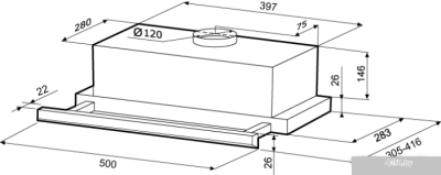 Krona Kamilla Slim 500 White