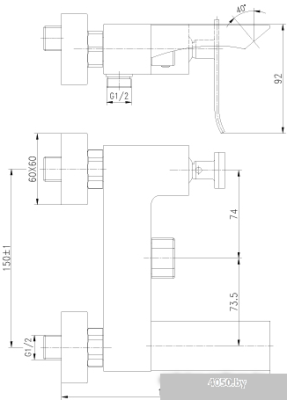 Смеситель Lemark Contest LM5814CW