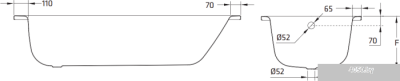 Ванна BLB Universal HG 160x70