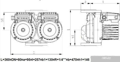 IMP Pumps GHNDbasic II 80-120F PN10