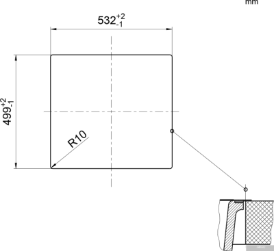 Кухонная мойка Blanco Subline 500-IF/A SteelFrame (антрацит) 524111
