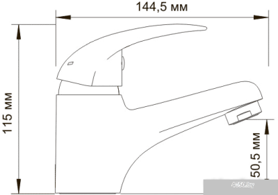 Смеситель Wasserkraft Isen 2603