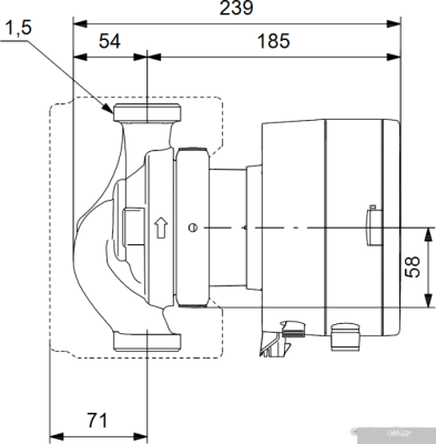 Насос Grundfos Magna3 25-120