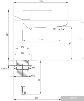 Deante Alpinia BGA 020M
