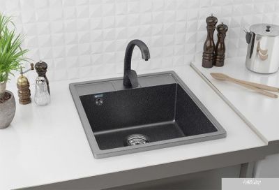 Кухонная мойка Ulgran U-406 (графитовый)