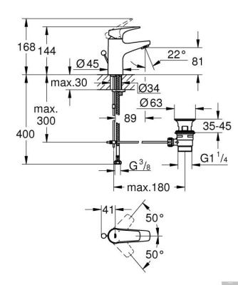 Grohe Start Flow 23809000