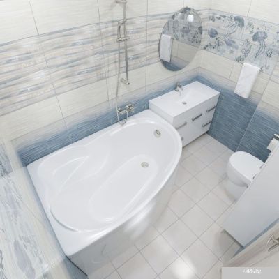 Ванна Triton Николь 160x100L (с каркасом, экраном и сифоном)