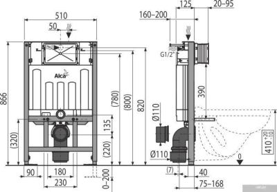 Alcaplast AM101/850