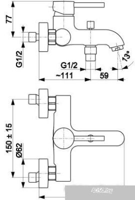 Armatura Moza 5034-010-00